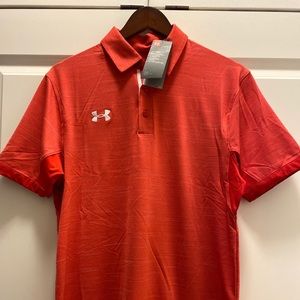 🆕 NWT Under Armour Men’s Small  Polo Elevated